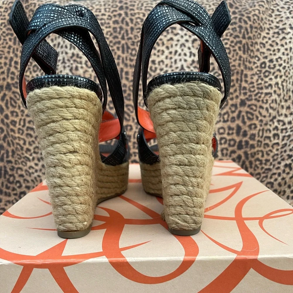 Via Spiga black strappy sandals - Picture 5 of 8